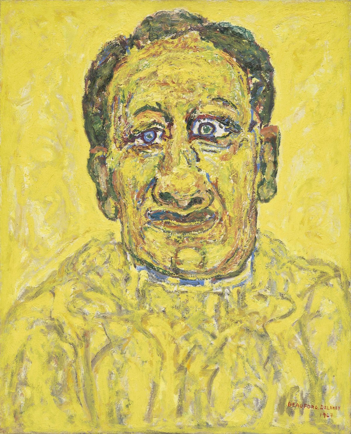 Beauford Delaney's Portrait of Howard Swanson (1967)