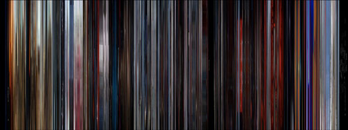 2001 Moviebarcode