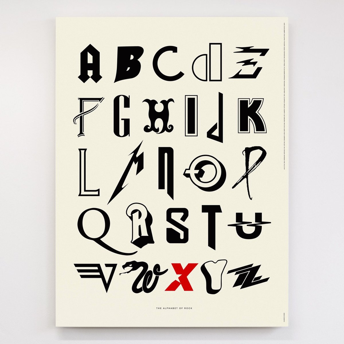 Alphabet Of Rock