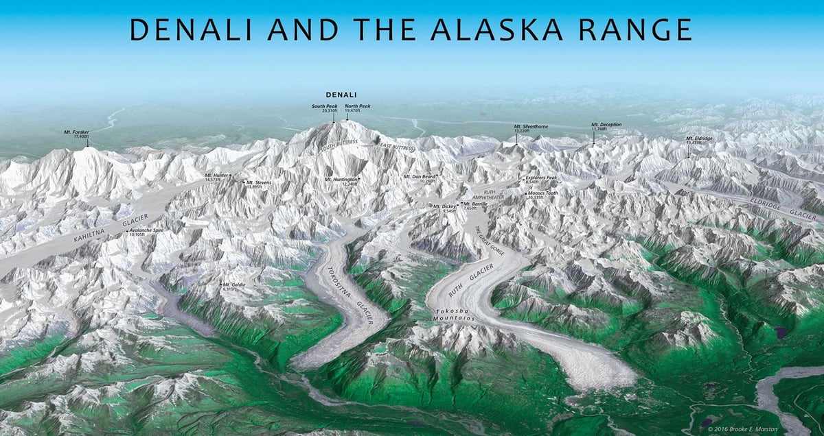 Denali Map