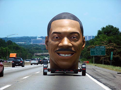 Eddie Murphy Giant Head