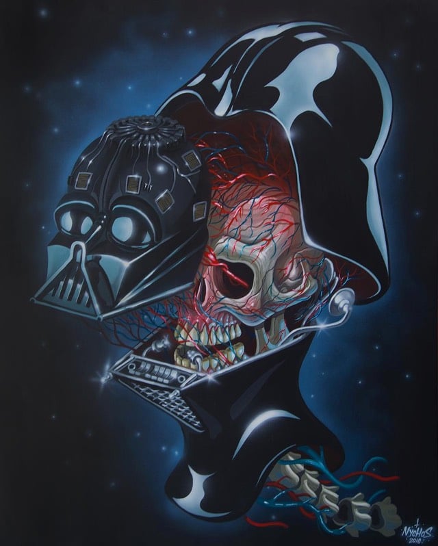 Exploded Vader