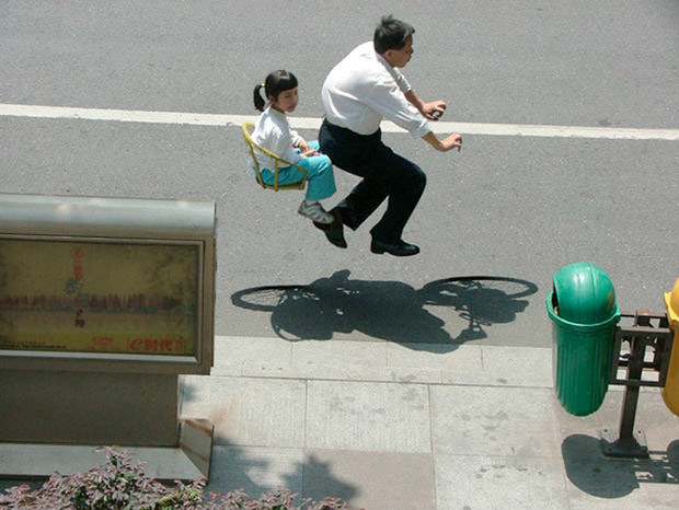 Floating Cyclists