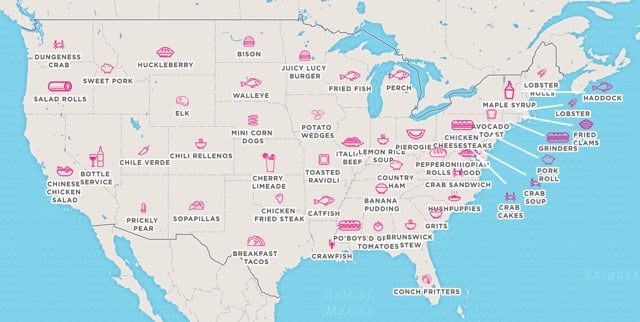 Foursquare Tastes Map