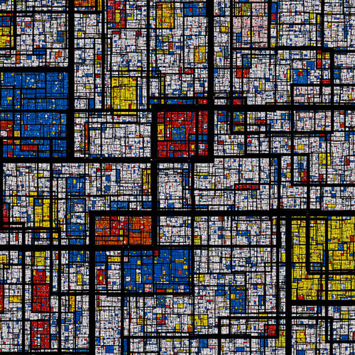 Fractal Mondrian