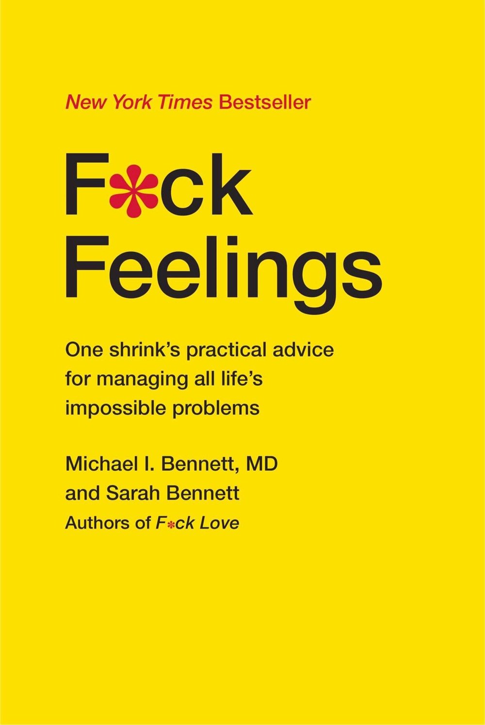 book cover with the word 'f*ck' in the title