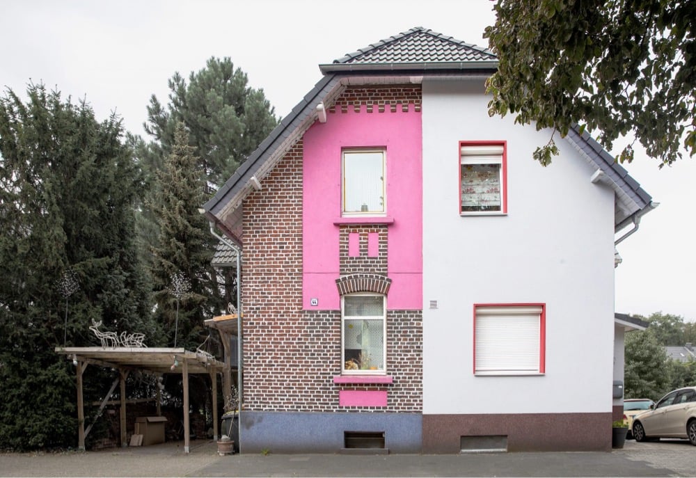 half-renovated houses