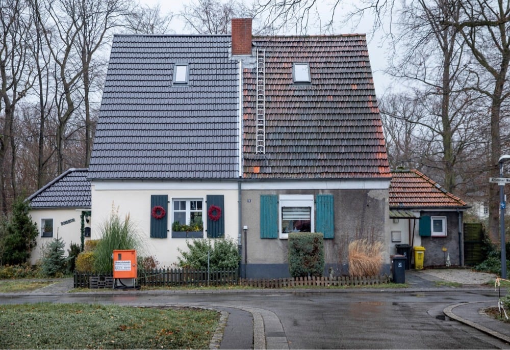 half-renovated houses