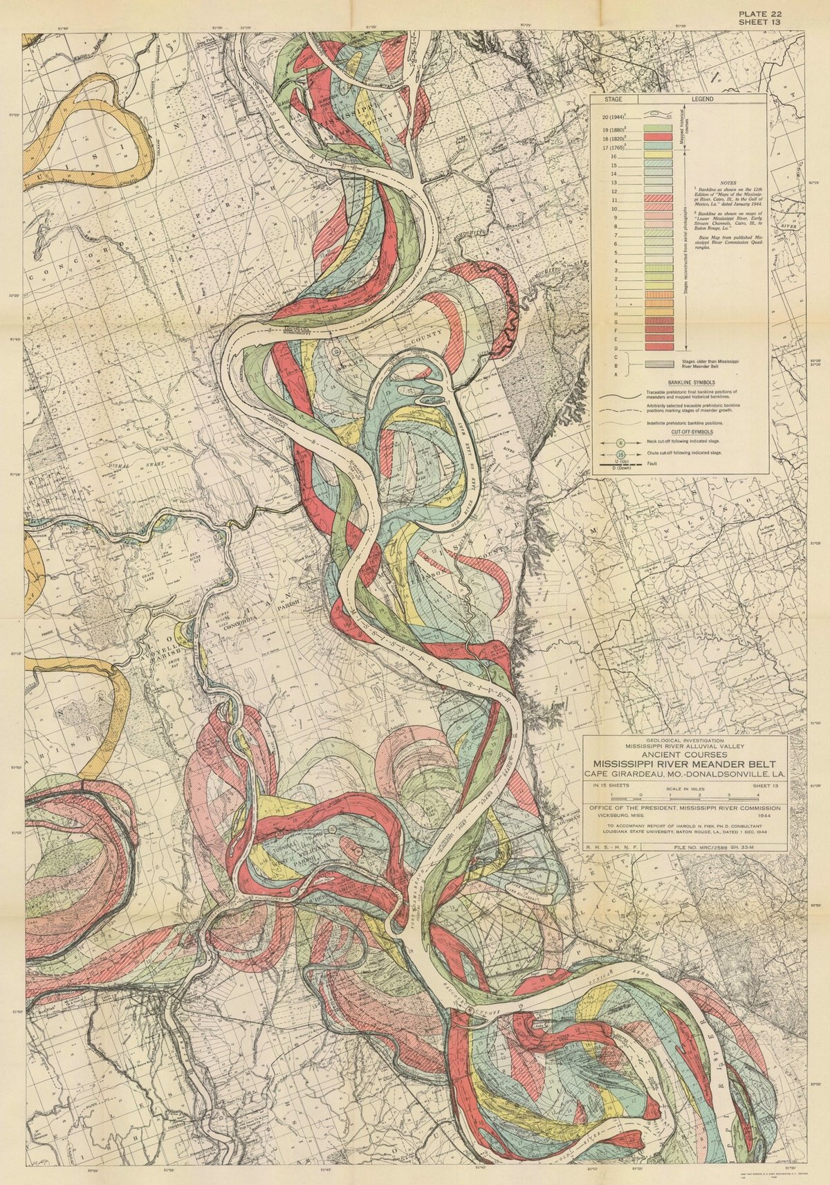 Harold Fisk Maps