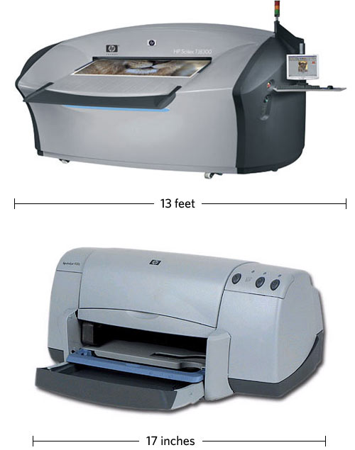 Huge HP printer