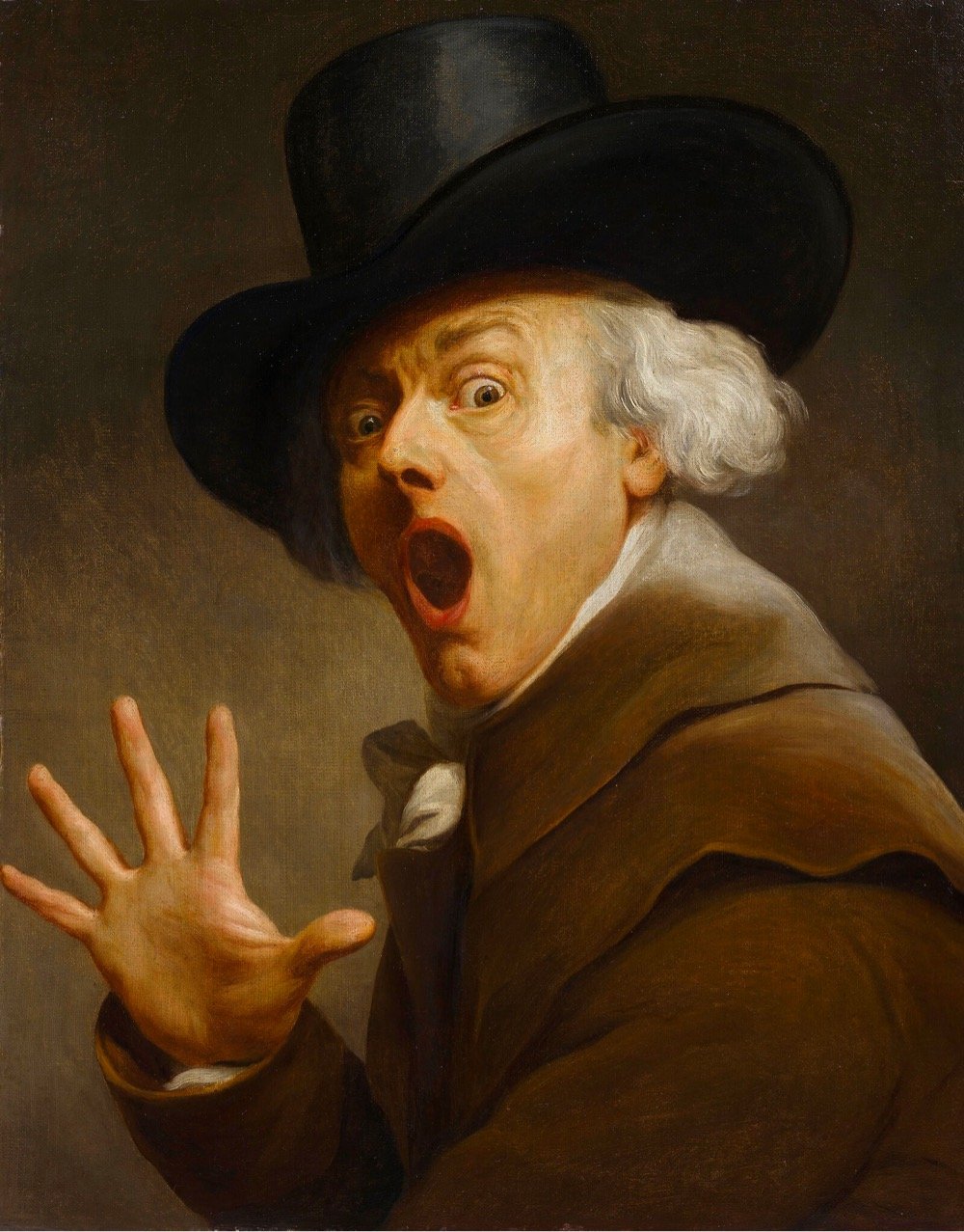 self-portrait by Joseph Ducreux