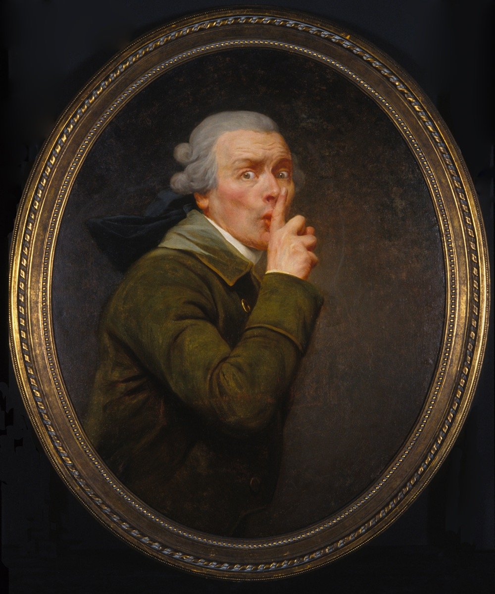 self-portrait by Joseph Ducreux