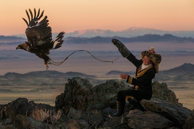 Mongolia Eagle Hunters