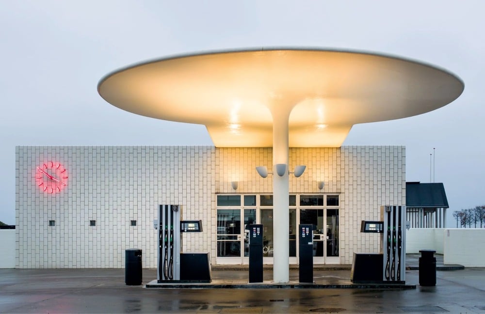 one of the world's most beautiful gas stations