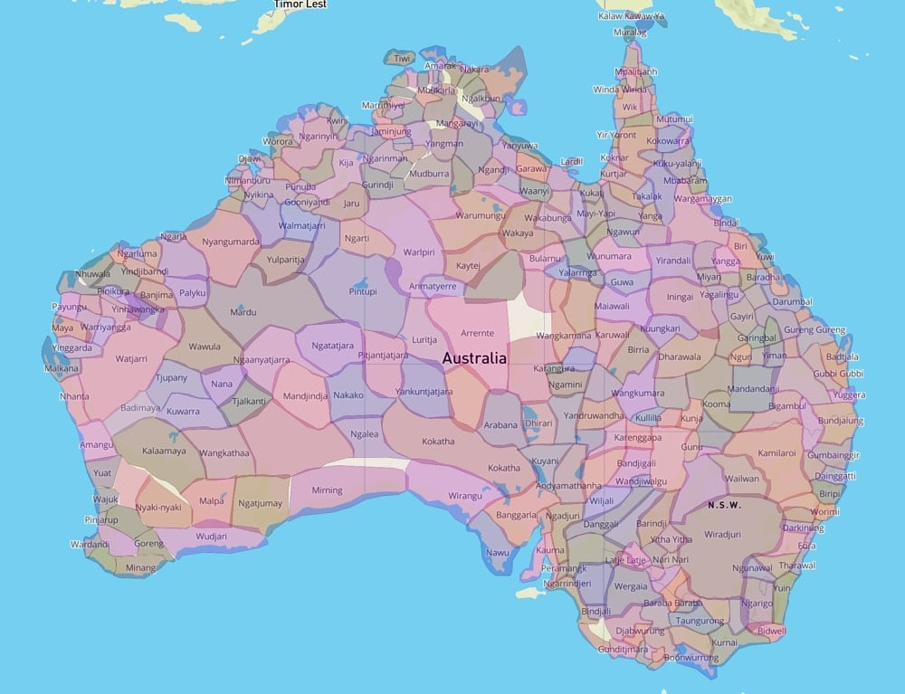 Native Lands Map