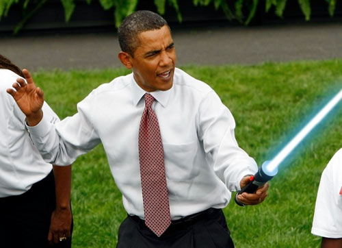 Obama Lightsaber 01