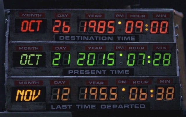 Oct 21 2015 BTTF