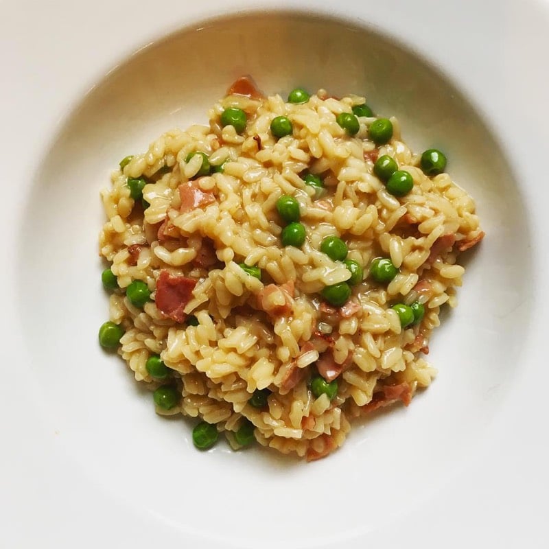 Pea Risotto