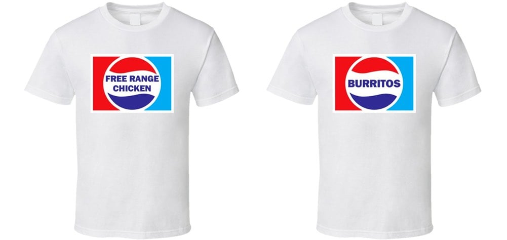 Pepsi Parody Shirts