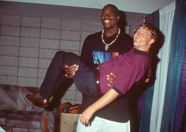 Shaq Bill Gates