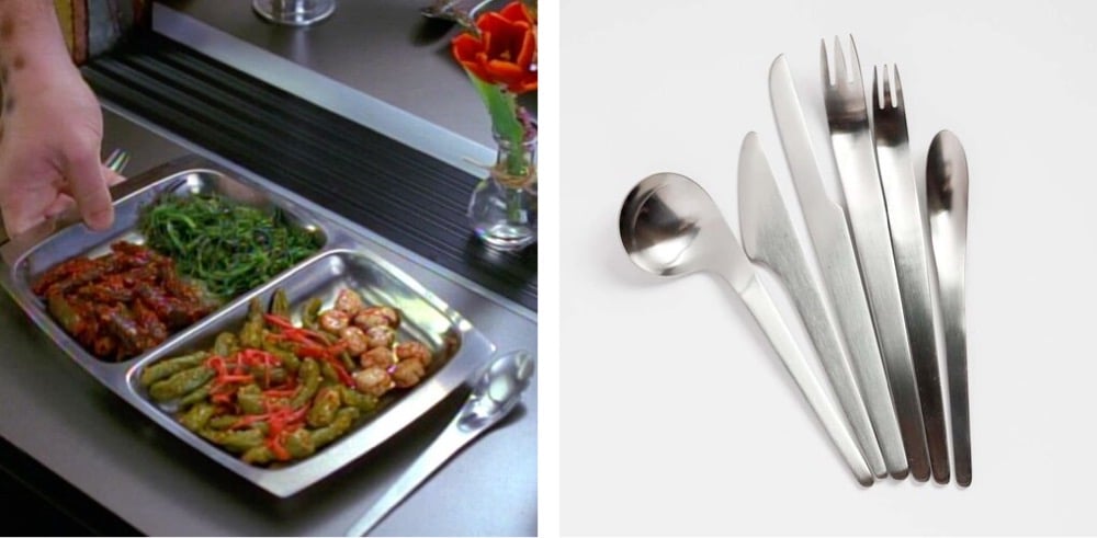 flatware used in Star Trek