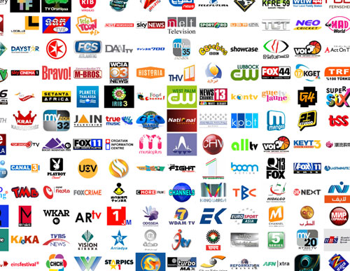 TV channel logos