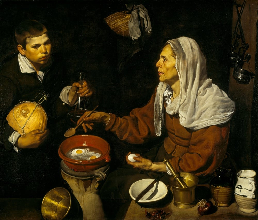 Velazquez Woman Eggs