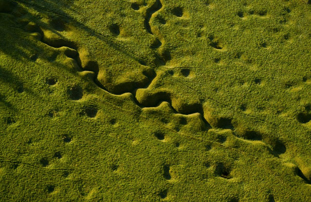 WWI trenches today