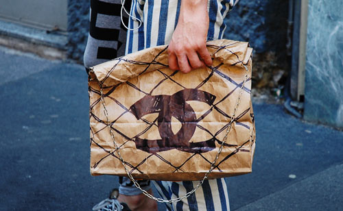 Chanel Paper Bag