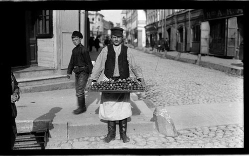 Cucumber seller