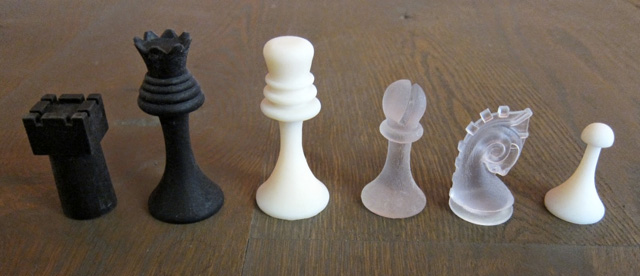 Duchamp chess set