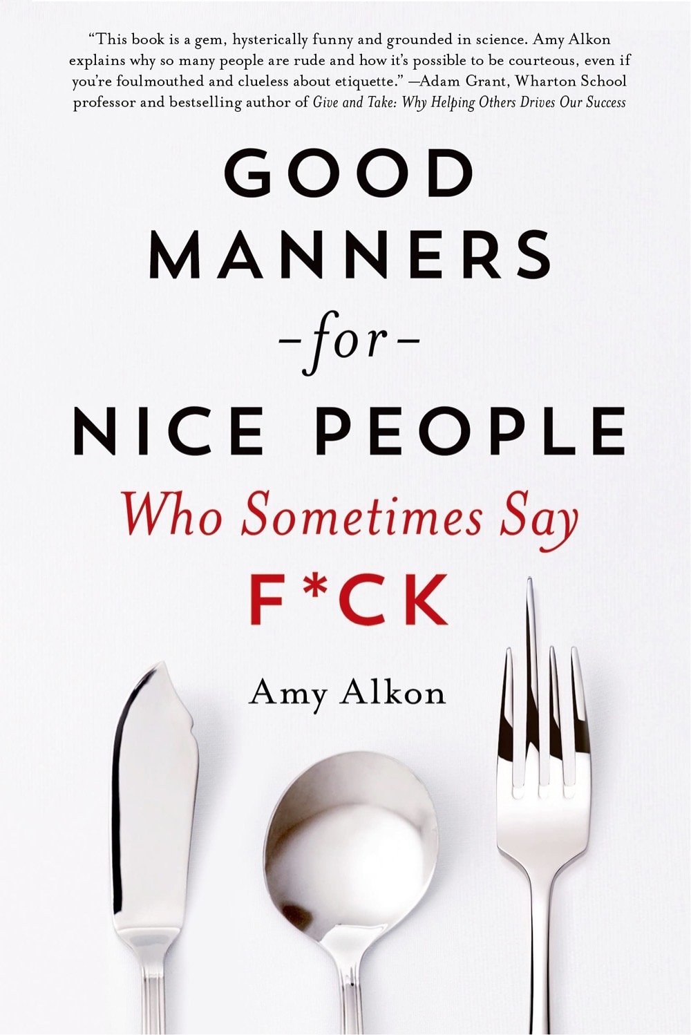 book cover with the word 'f*ck' in the title