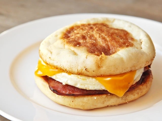 Homemade Egg Mcmuffin