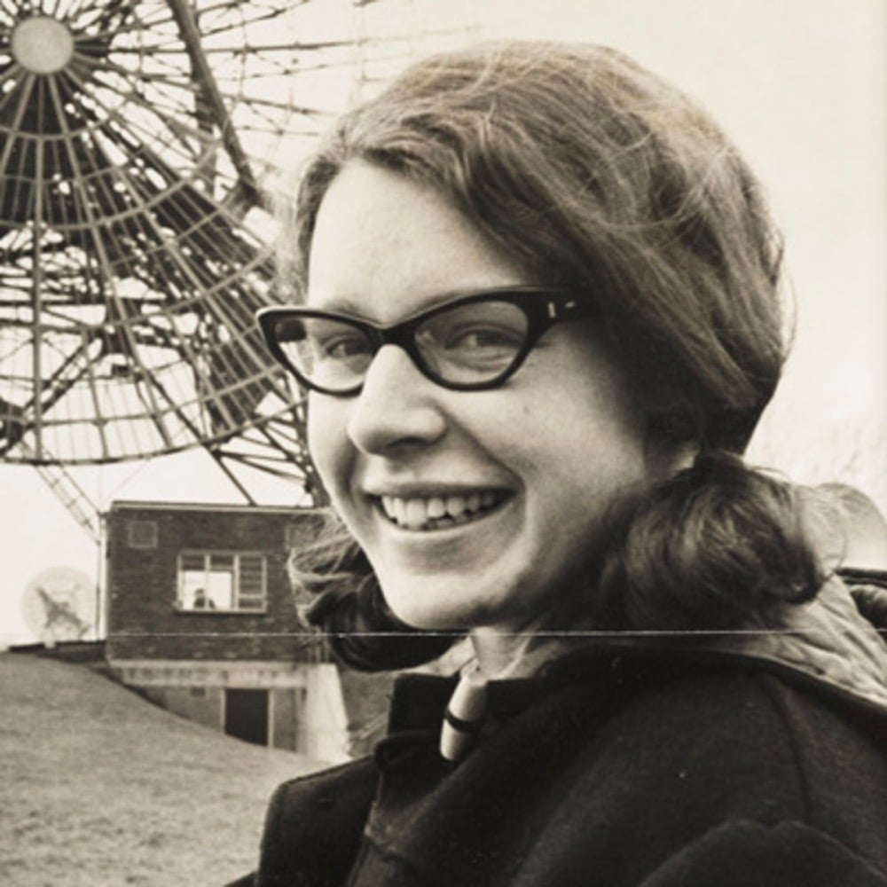 Jocelyn Bell Burnell as a graduate student