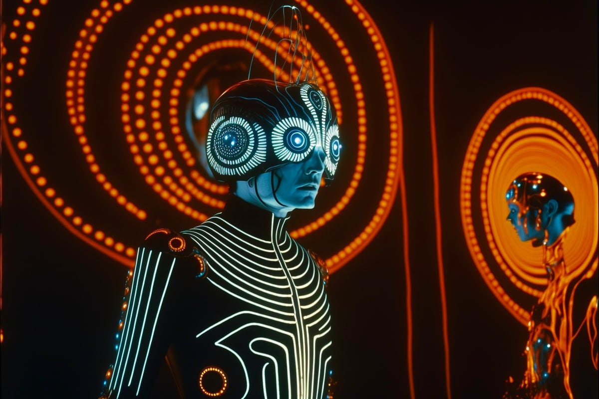 imagined film still from Jodorowsky's Tron