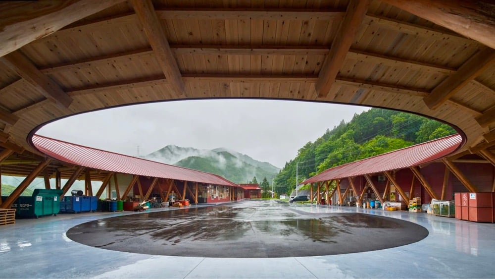 cozy inside of a building with many differently shaped windows