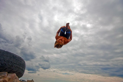 Kazakhstan parkour