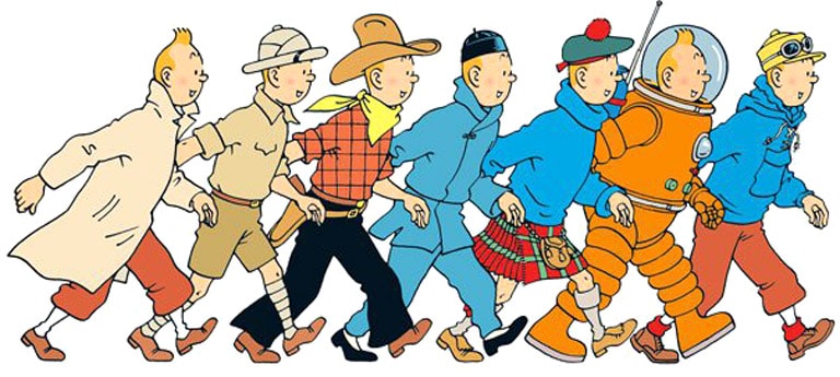 Les aventures de Tintin