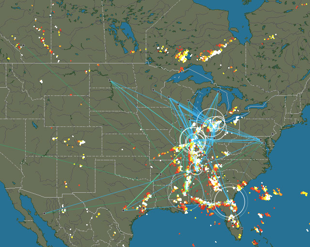 Lightning Map