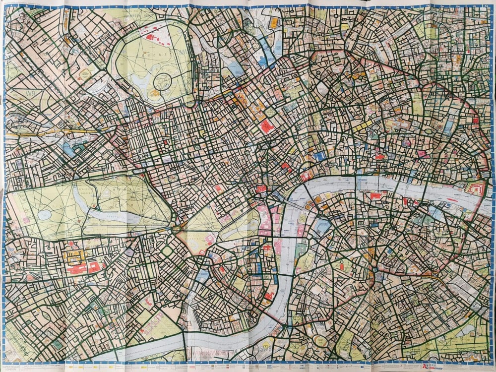 London Cycle Map