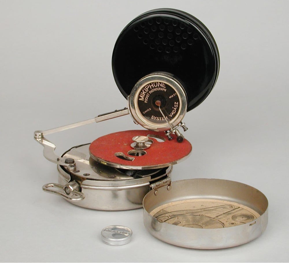 a portable record player