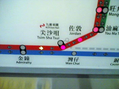 MTR map