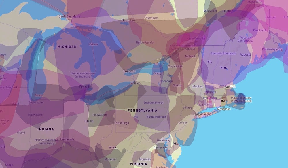 Native Lands Map