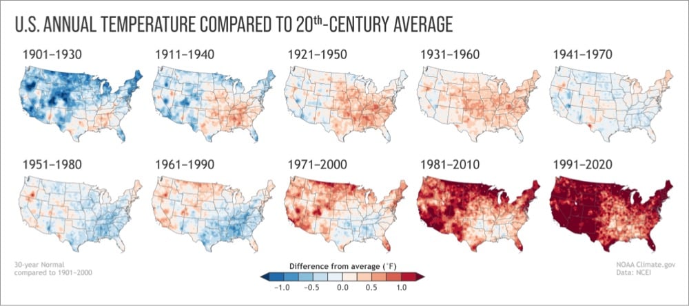 New Climate Normals