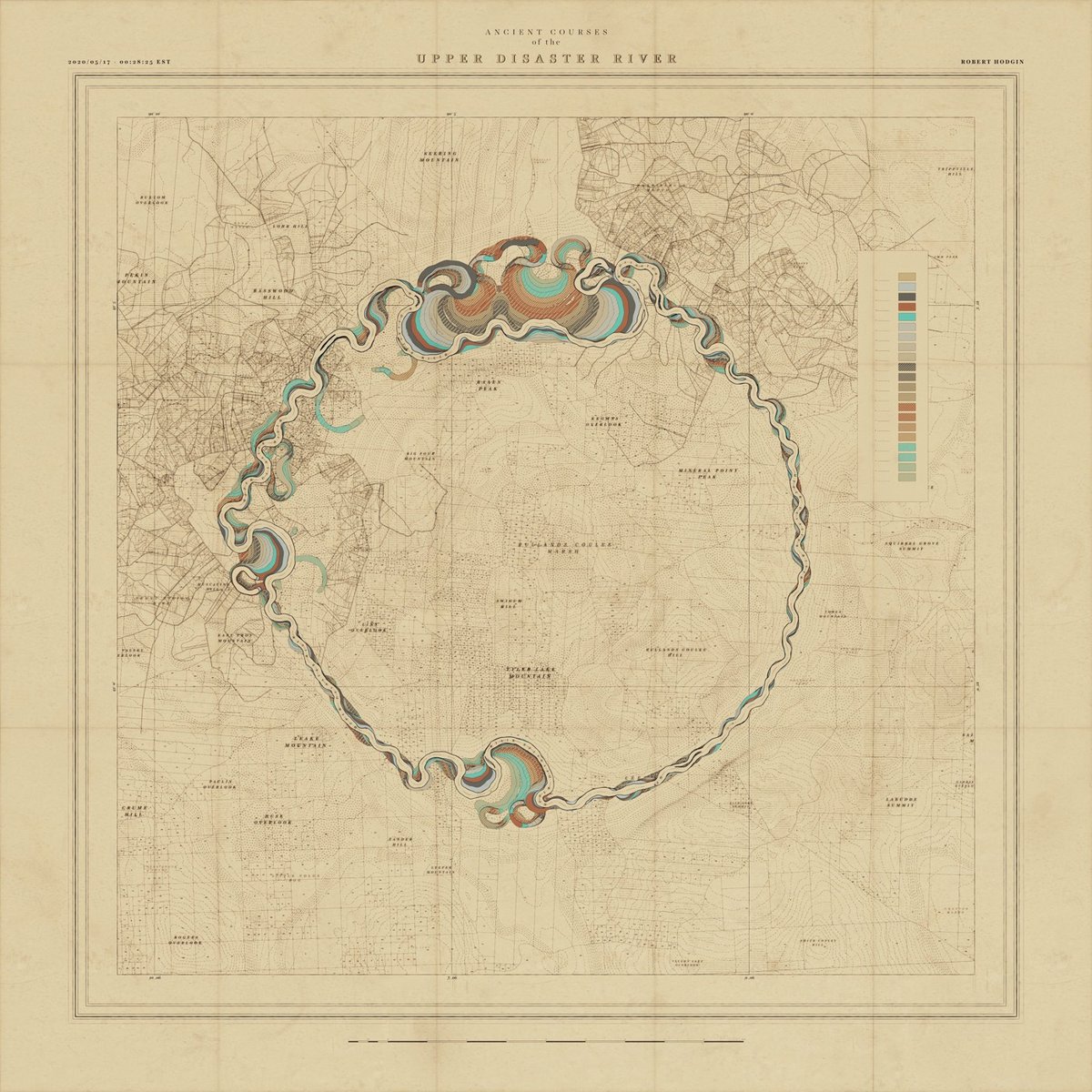 Robert Hodgin Meander Maps