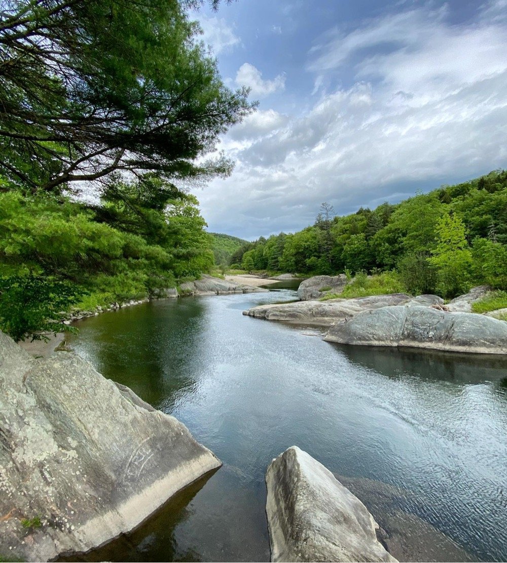 a river in Vermont