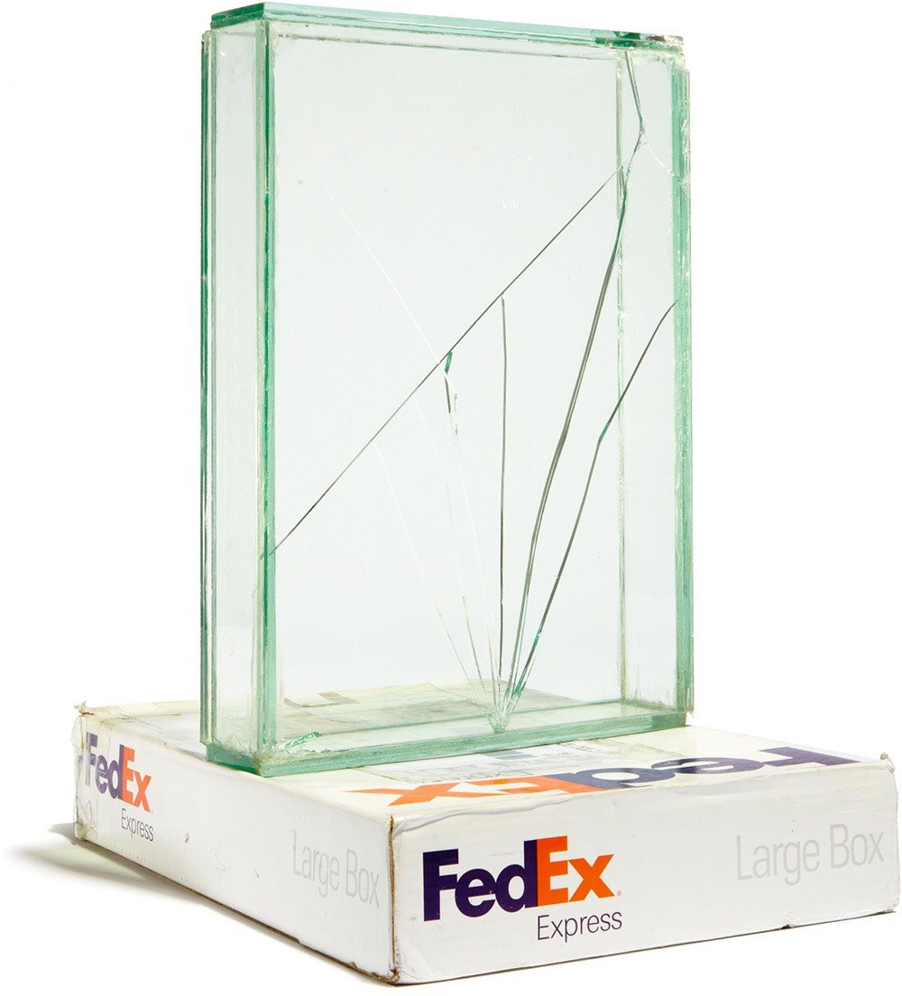 Walead Beshty's FedEx artworks