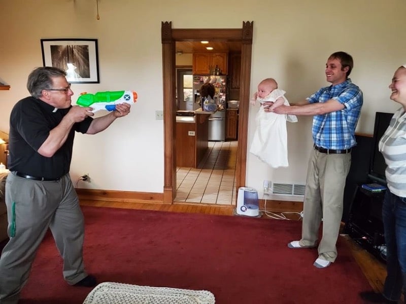 Water Gun Baptism